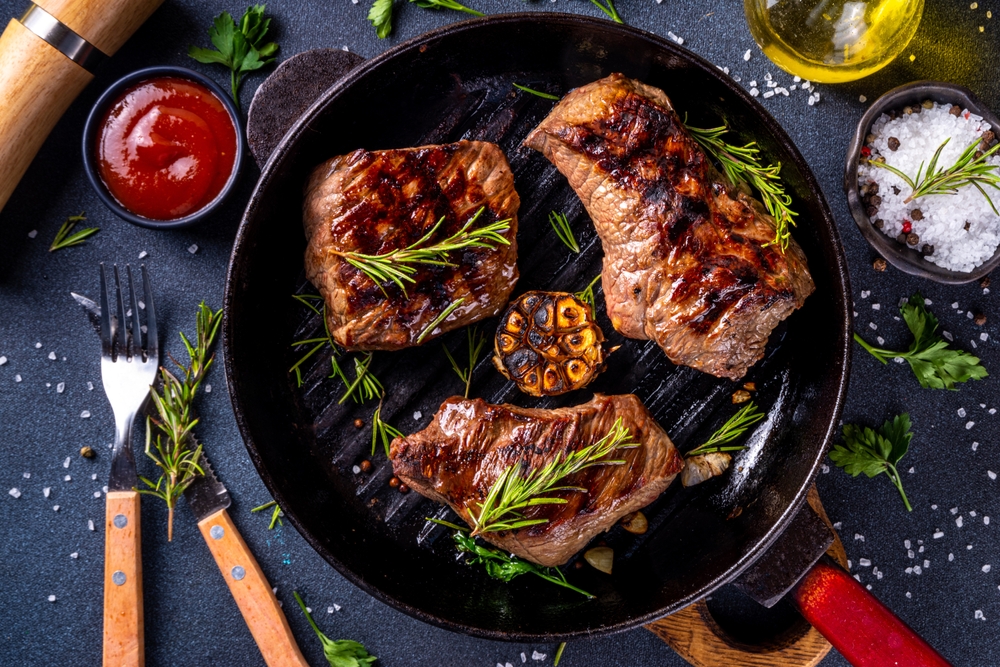 how to cook a steak.